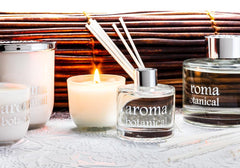Mini Coconut Lime Candle with Refreshing Tropical Scent by Aromabotanical