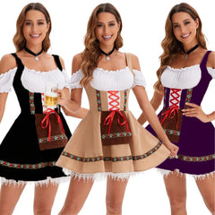 Women’s Beer Festival Costume – Oktoberfest-Inspired Performance Outfit & Party Dress