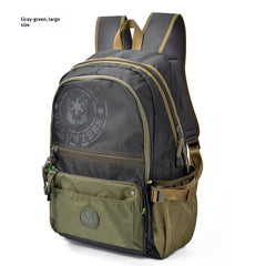 Waterproof Canvas Large-Capacity Travel Backpack