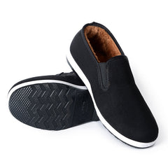 Men's Warm Velvet-Lined Cotton Casual Shoes