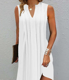Women's Fashion Multi-Fold Pleated Dress