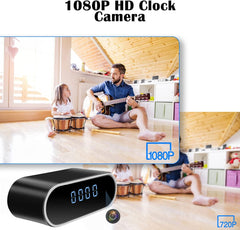 DIGITAL ALARM CLOCK AND WIFI CAMERA 1080P
