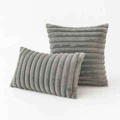 Modern Striped Pillow Cover – Polyester Sofa Cushion Case for Living Room & Bedroom