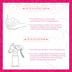 Ninja Mama Breast Therapy Packs - Pack Of 2 (Hot Or Cold)