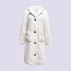 Women’s Long Winter Coat – Warm Autumn & Winter Full-Length Casual Outerwear Jacket