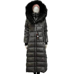 Manteau long et chaud