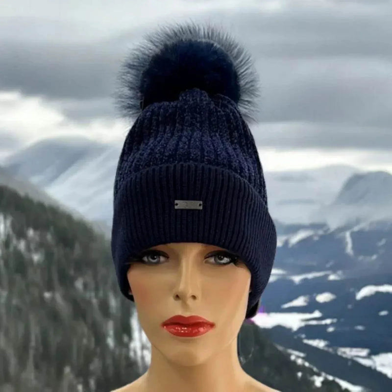 Tuque Cog New York pompom doux