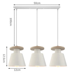 Modern LED Chandelier Ceiling Light – European Retro Iron Pendant Lamp for Dining Room, Bedroom & Living Room