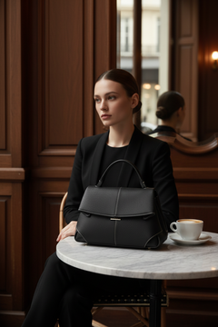 Maison Faux Crossbody Satchel