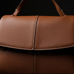 Maison Faux Crossbody Satchel