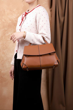 Maison Faux Crossbody Satchel
