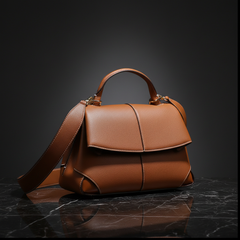 Maison Faux Crossbody Satchel