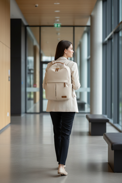 Clara Waterproof Nylon Laptop Backpack