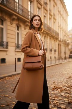 Maison Faux Crossbody Satchel