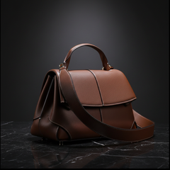 Maison Faux Crossbody Satchel