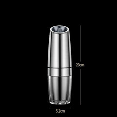 Electric Pepper Grinder – USB Rechargeable Ceramic Spice Mill with 6-Level Coarseness