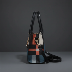 Plaid Convertible Tote