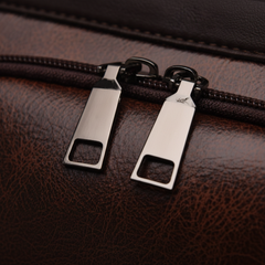 Faux Multi-Pocket Travel Backpack